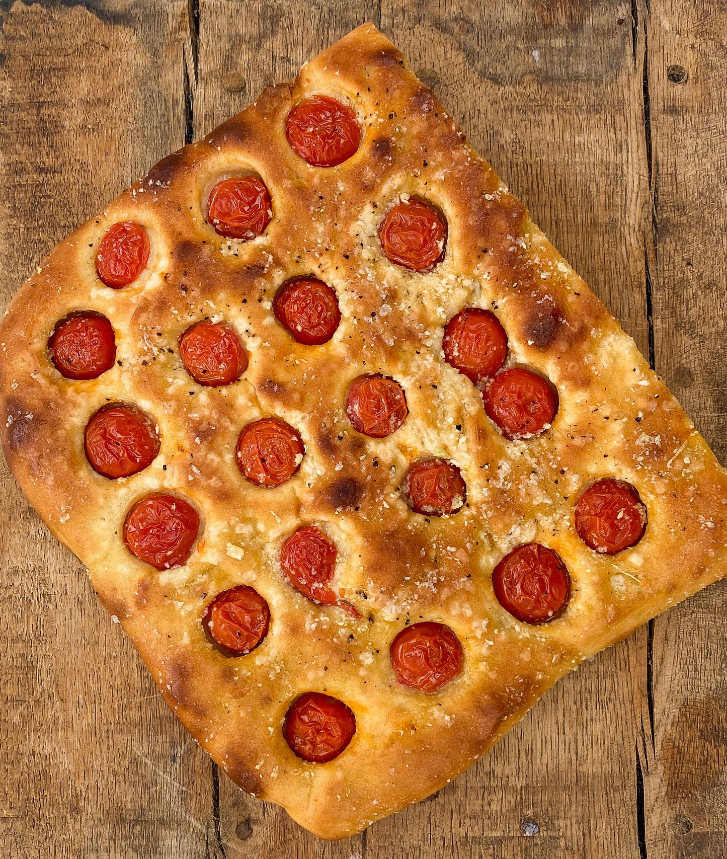 Cherry Tomato & Garlic Focaccia