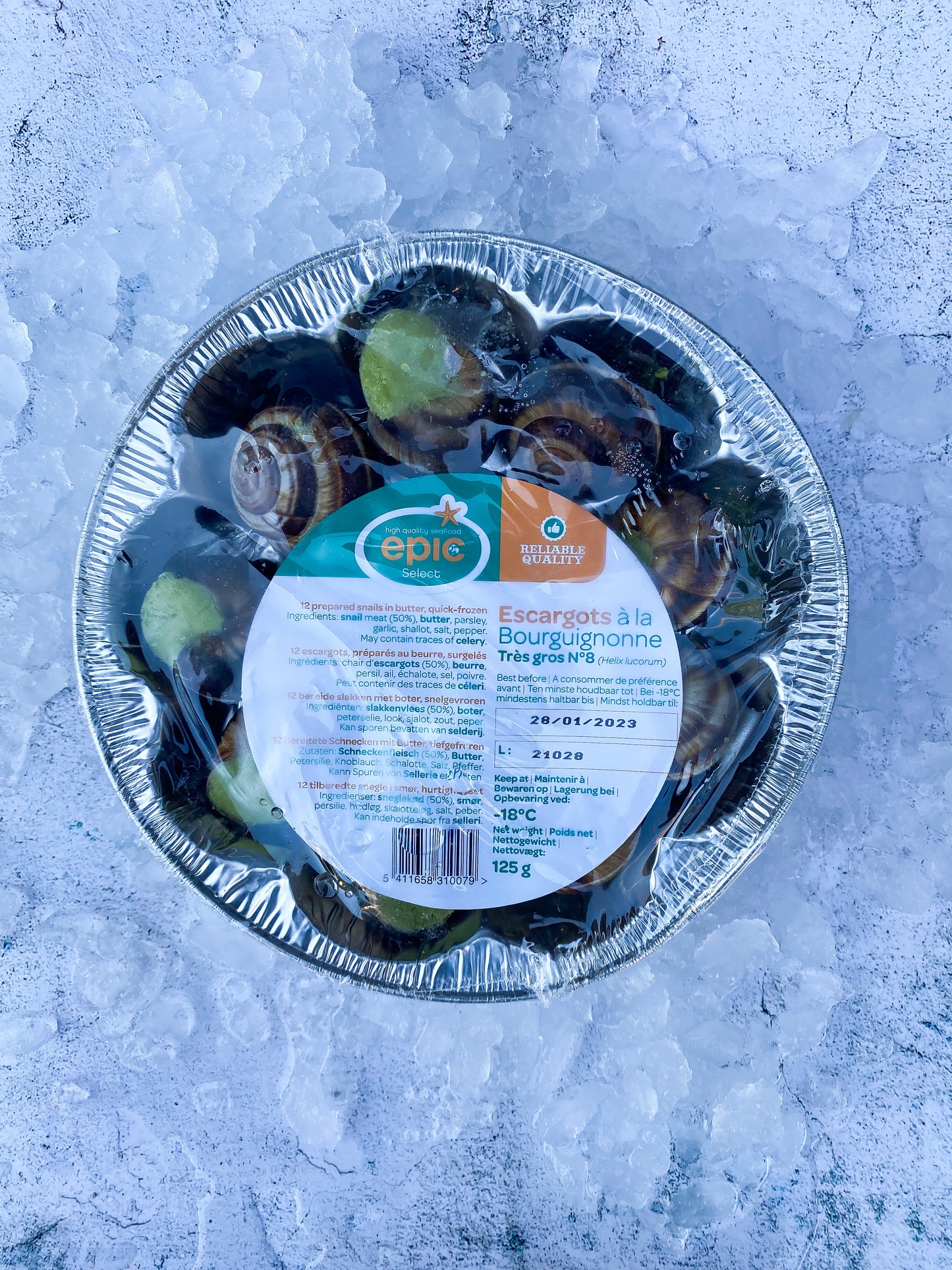 Frozen Escargot (Snails)