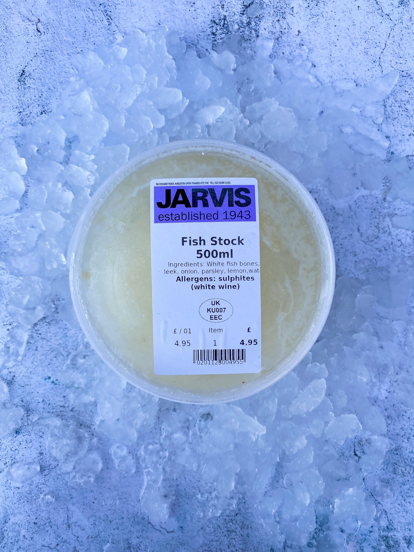 Frozen Home-Made Fish Stock