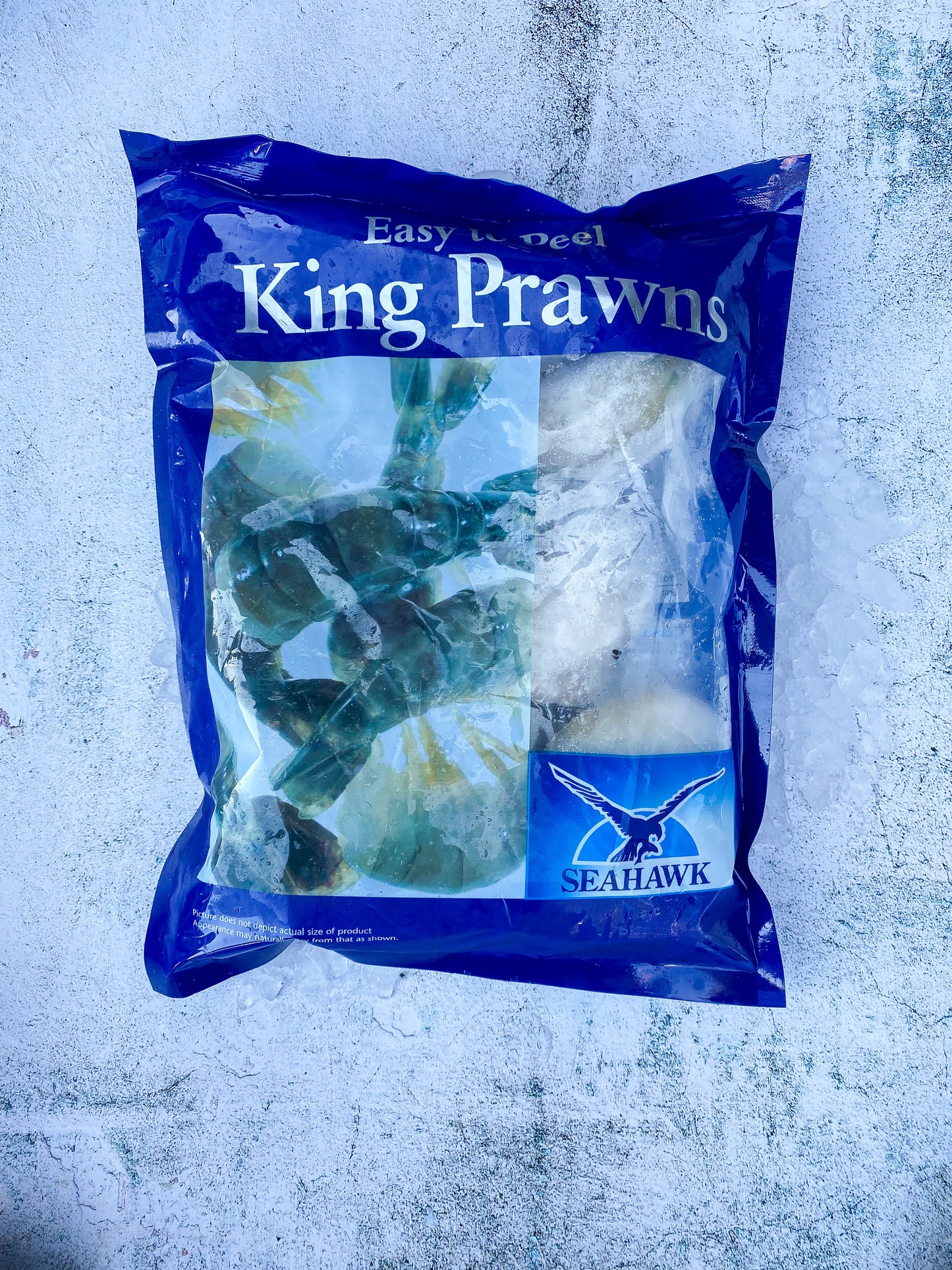 Frozen Shell-On King Prawns 6-8