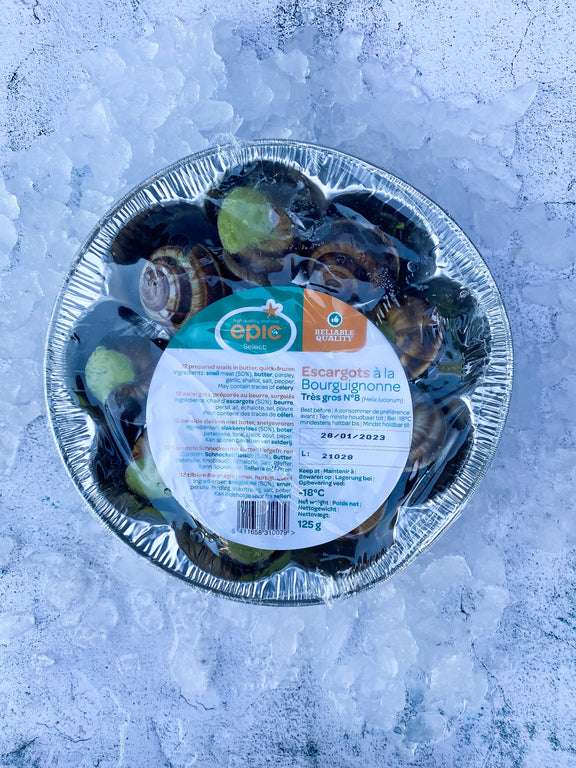 Frozen Escargot (Snails) Fresh Fish Deliveries Jarvis