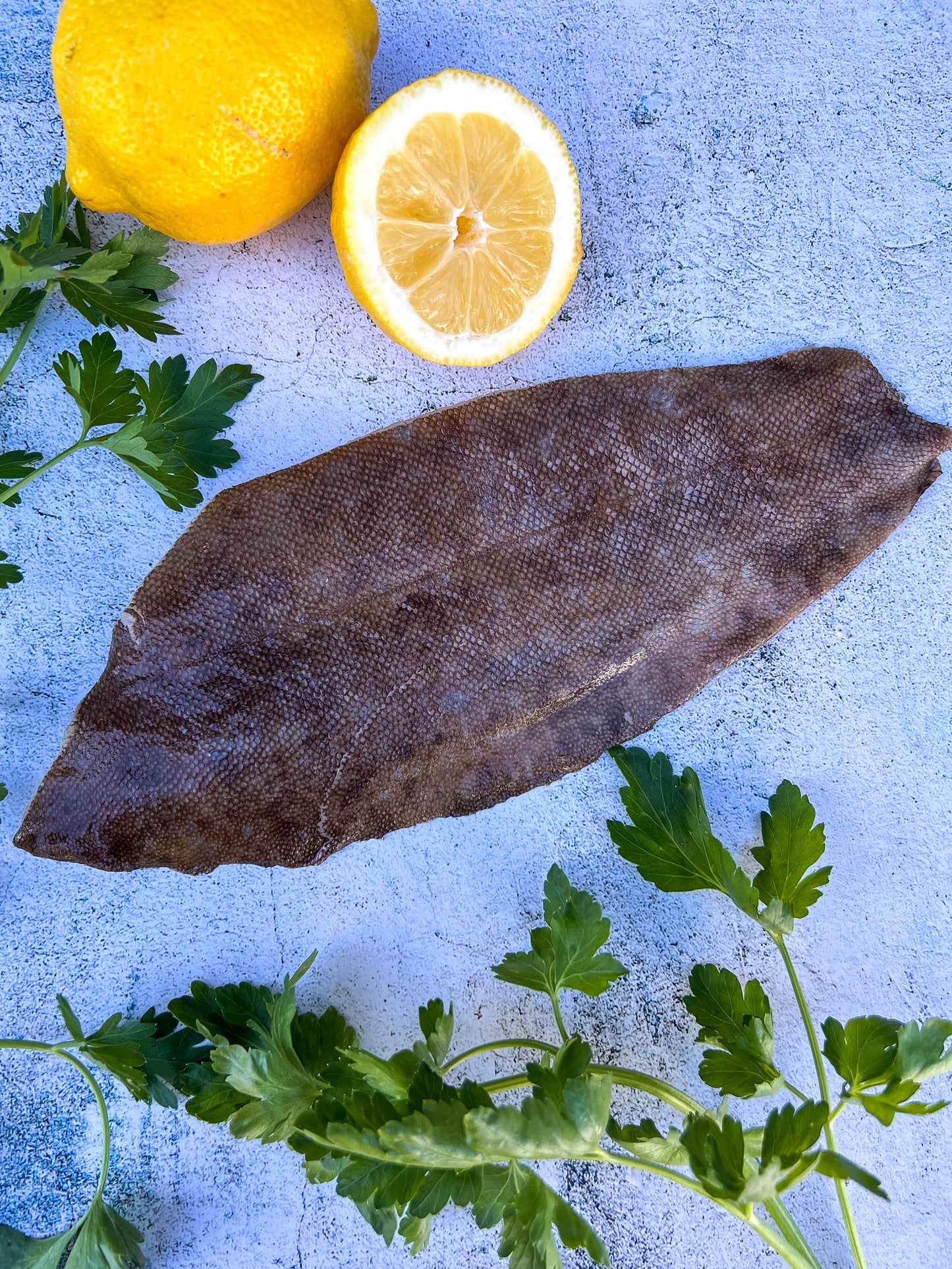 Whole Fresh-Frozen Lemon Sole